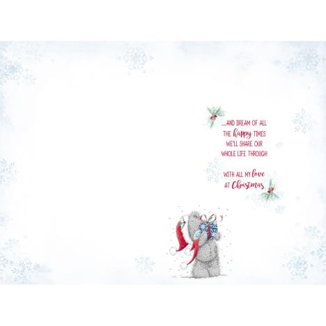 Beautiful Wife Verse Me to You Bear Christmas Card Extra Image 1